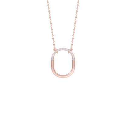 Circa Glow Diamond Pendant 18 KT / Rose Gold