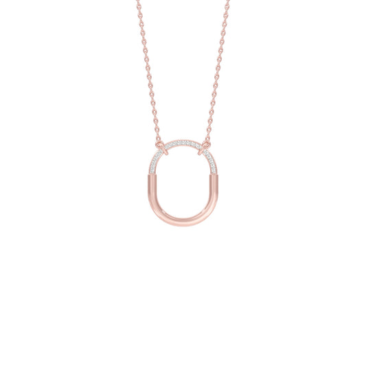 Circa Glow Diamond Pendant 18 KT / Rose Gold