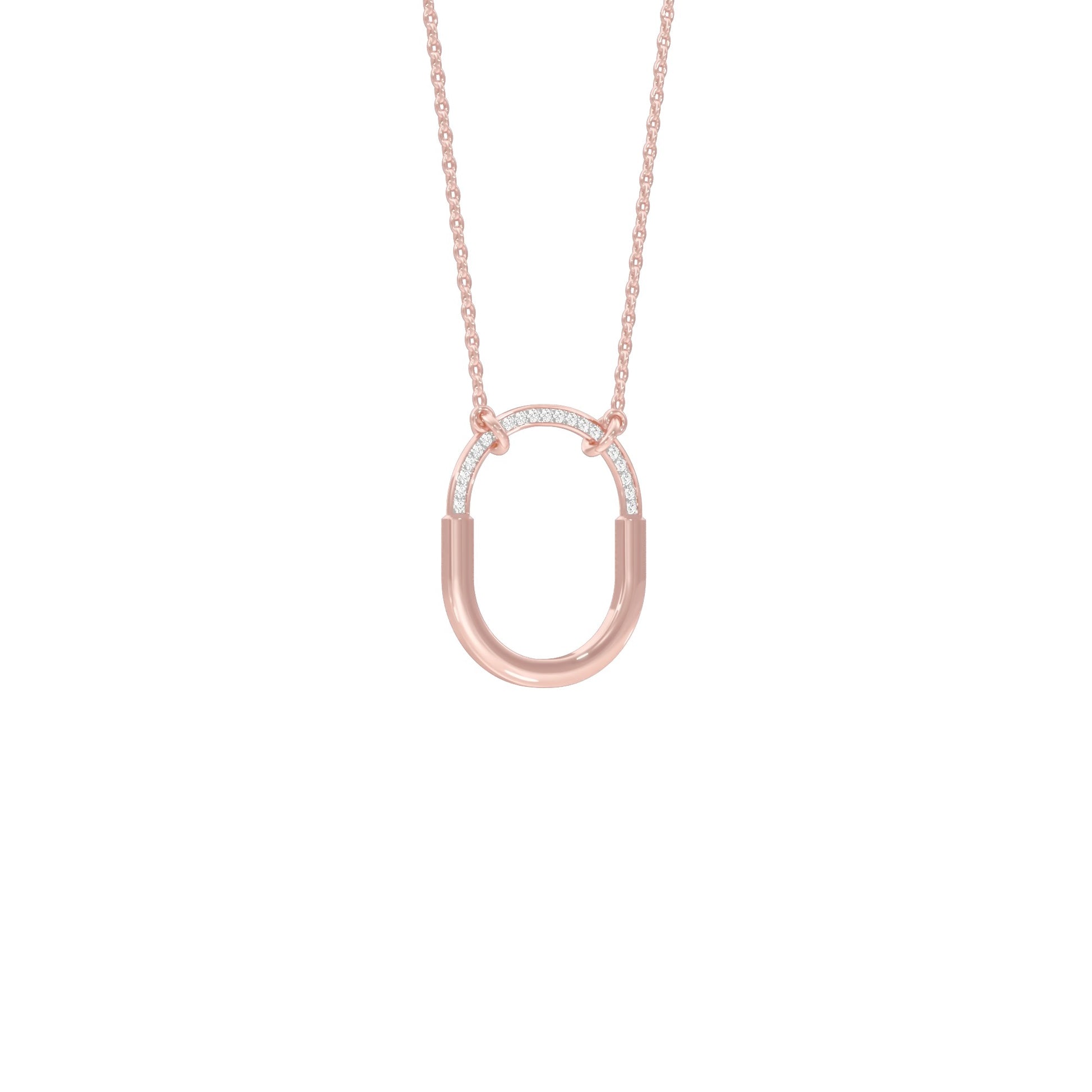 Circa Glow Diamond Pendant 18 KT / Rose Gold