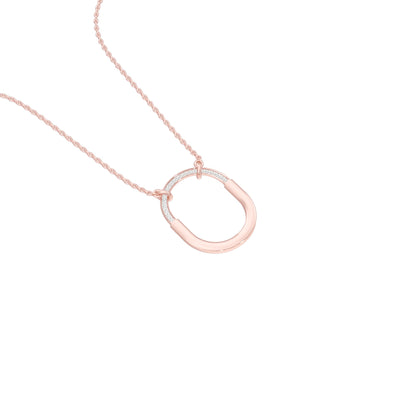 Circa Glow Diamond Pendant 18 KT / Rose Gold