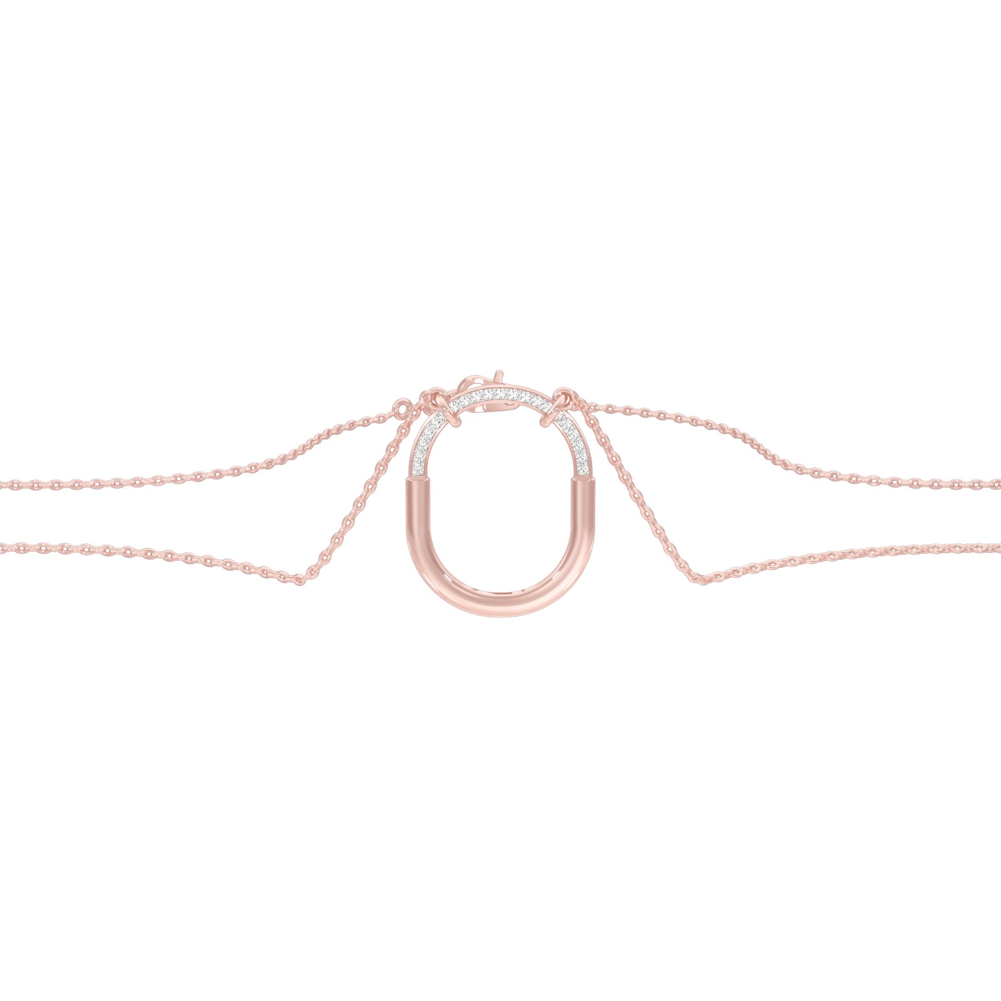 Circa Glow Diamond Pendant 18 KT / Rose Gold