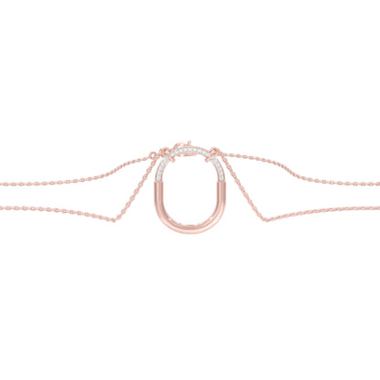 Circa Glow Diamond Pendant 18 KT / Rose Gold