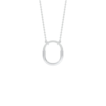 Circa Glow Diamond Pendant 18 KT / White Gold