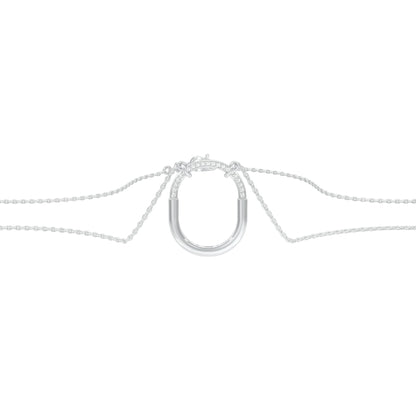Circa Glow Diamond Pendant 18 KT / White Gold