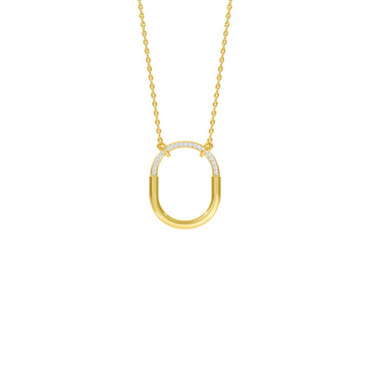 Circa Glow Diamond Pendant 18 KT / Yellow Gold