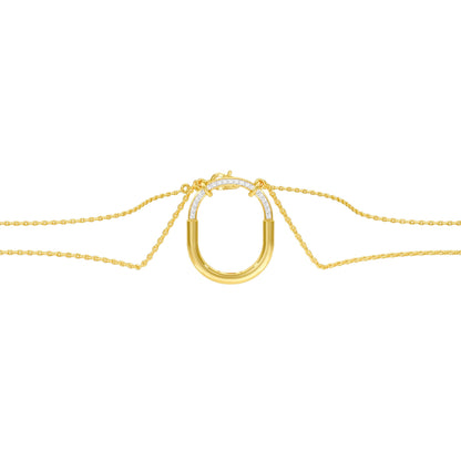 Circa Glow Diamond Pendant 18 KT / Yellow Gold