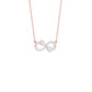 Infinity Spark Diamond Pendant 18 KT / Rose Gold