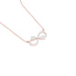 Infinity Spark Diamond Pendant 18 KT / Rose Gold