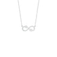 Infinity Spark Diamond Pendant 18 KT / White Gold