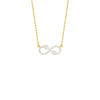 Infinity Spark Diamond Pendant 18 KT / Yellow Gold