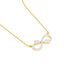 Infinity Spark Diamond Pendant 18 KT / Yellow Gold