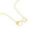 Butterfly Infinity Diamond Pendant 18 KT / Yellow Gold