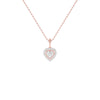 Valentine's Gala Diamond Pendant 18 KT / Rose Gold