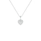 Valentine's Gala Diamond Pendant 18 KT / White Gold