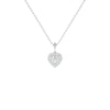 Valentine's Gala Diamond Pendant 18 KT / White Gold