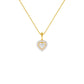 Valentine's Gala Diamond Pendant 18 KT / Yellow Gold