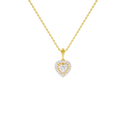 Valentine's Gala Diamond Pendant 18 KT / Yellow Gold