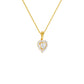 Valentine's Gala Diamond Pendant 18 KT / Yellow Gold