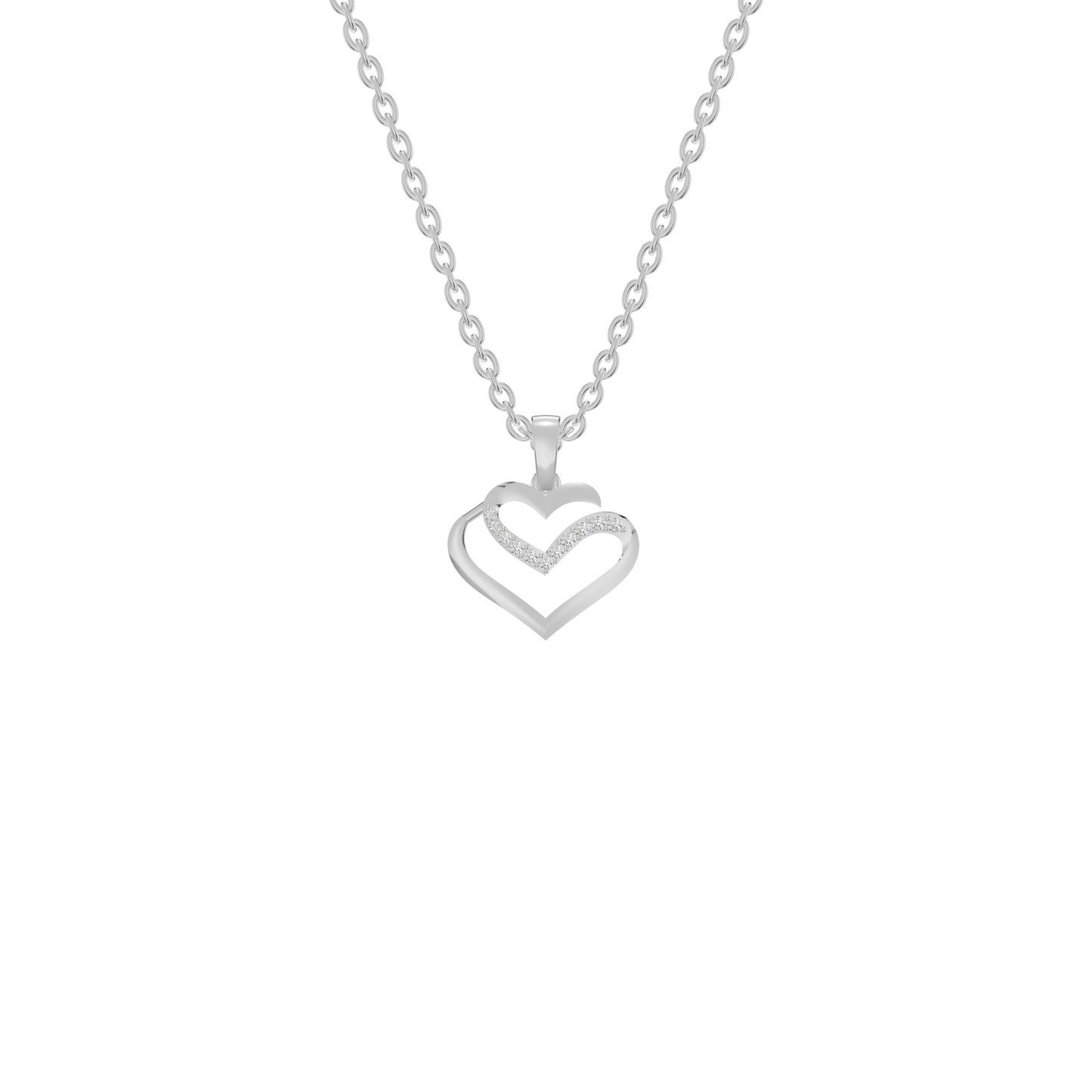DPN000644 18 KT / White Gold