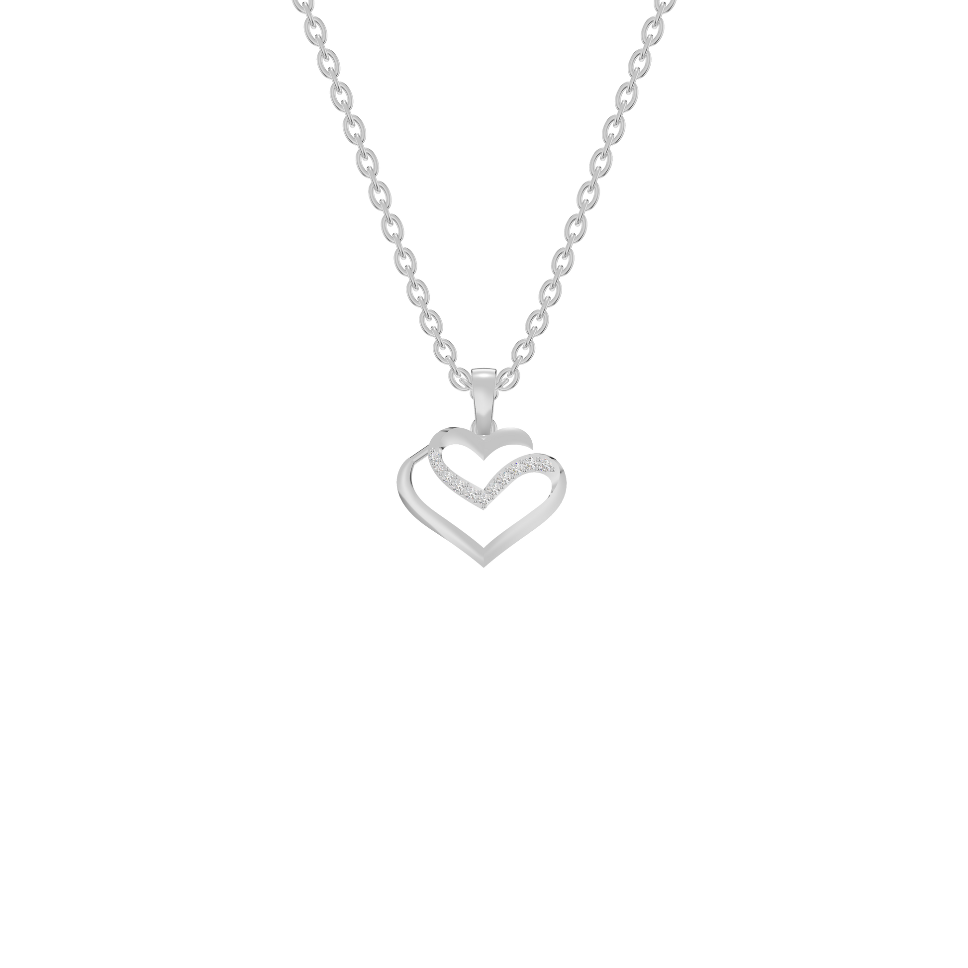 DPN000644 18 KT / White Gold