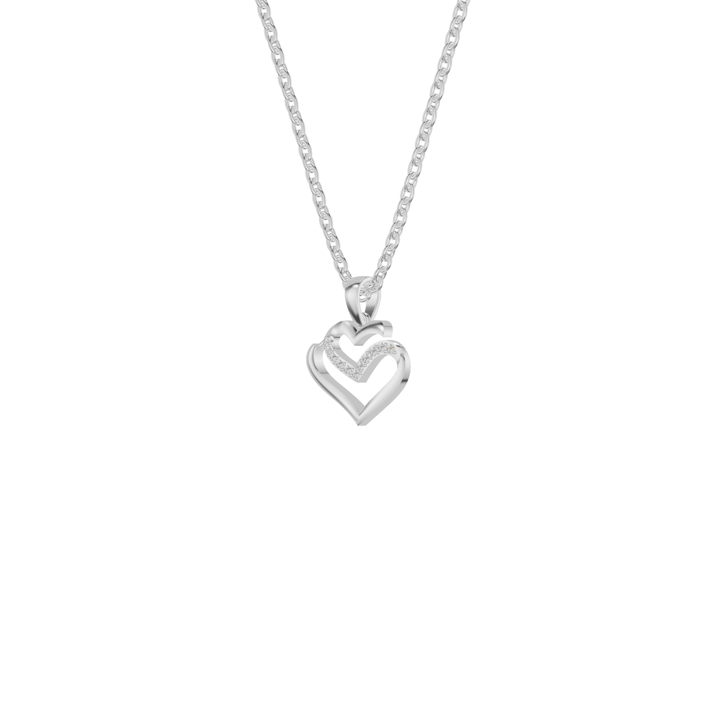 DPN000644 18 KT / White Gold