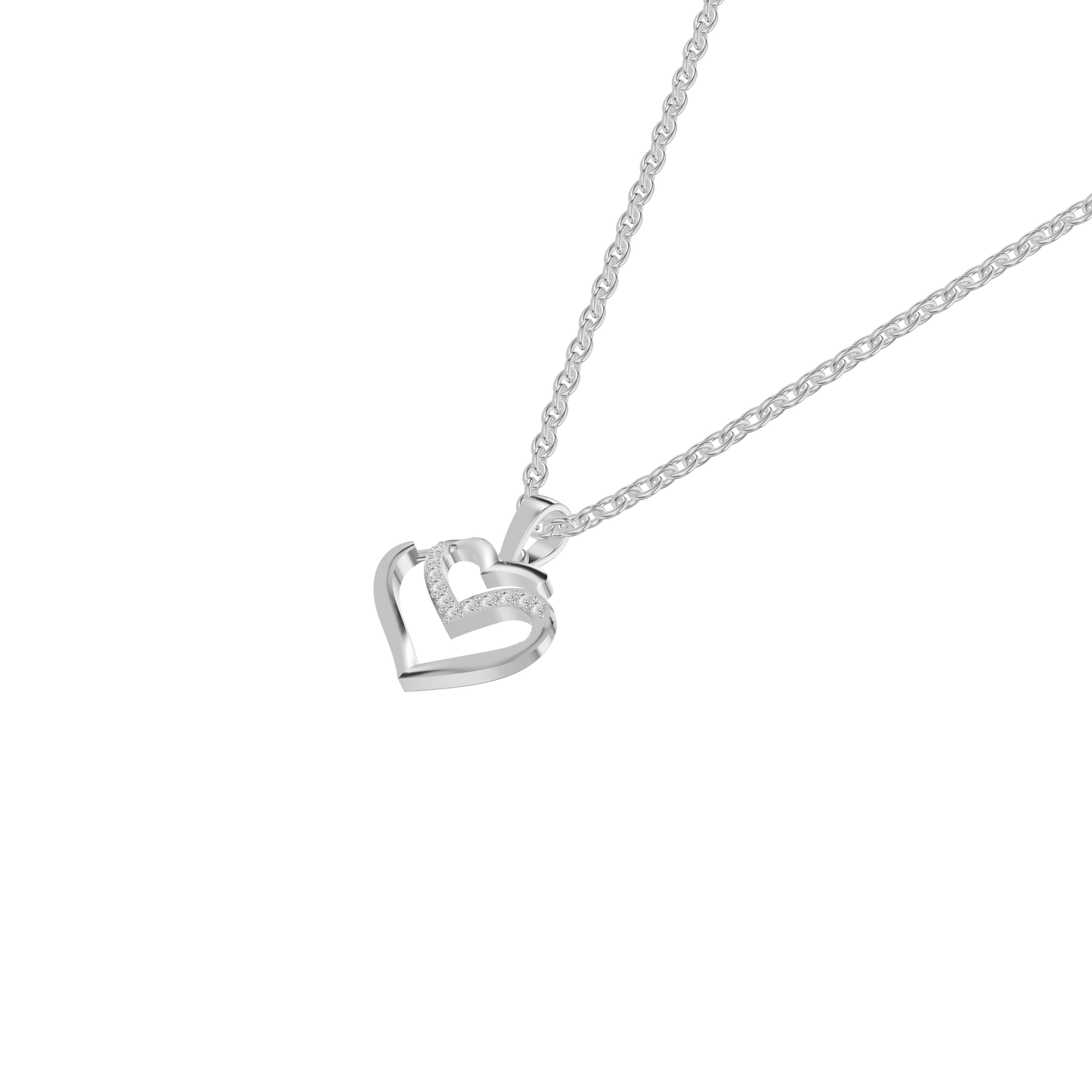 DPN000644 18 KT / White Gold