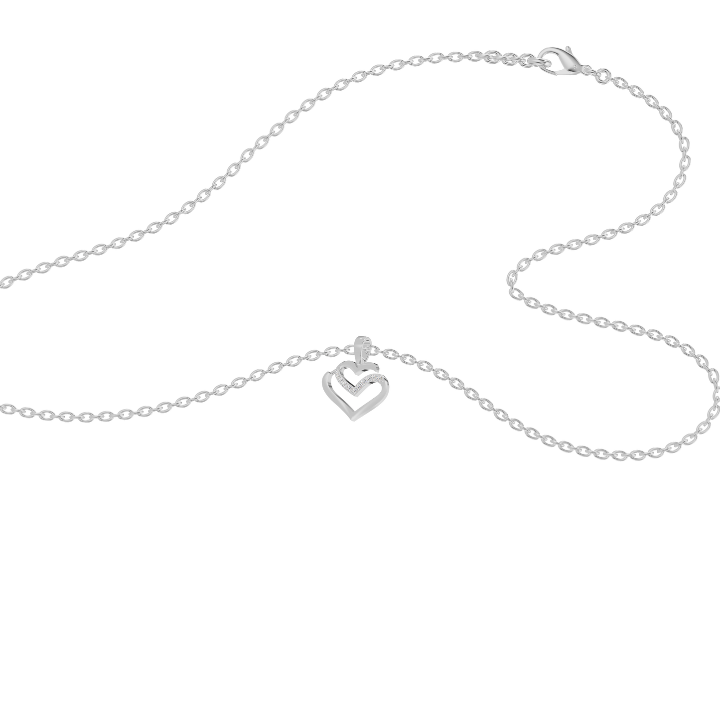 DPN000644 18 KT / White Gold