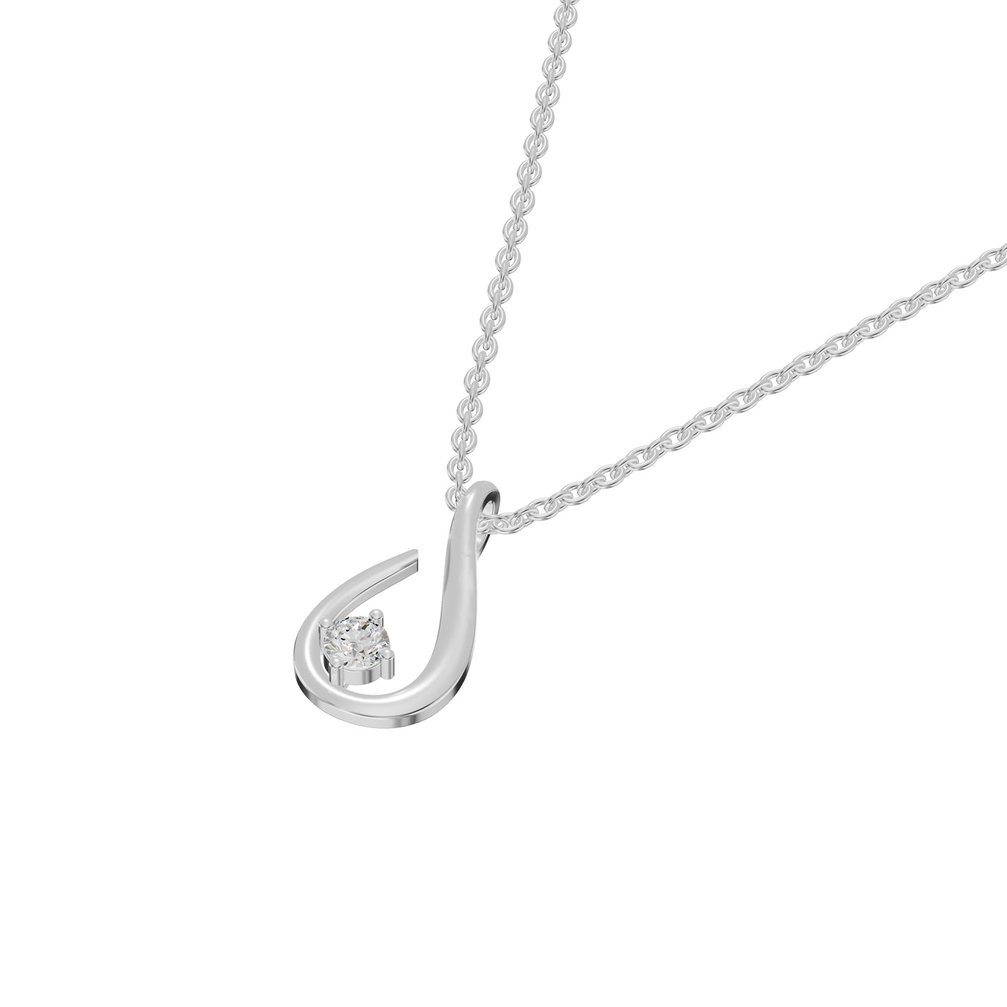 DPN000651 18 KT / White Gold