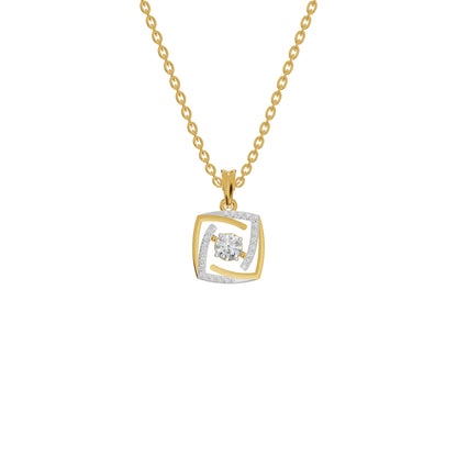 Stardust Sonata Diamond Pendant 18 KT / Yellow Gold
