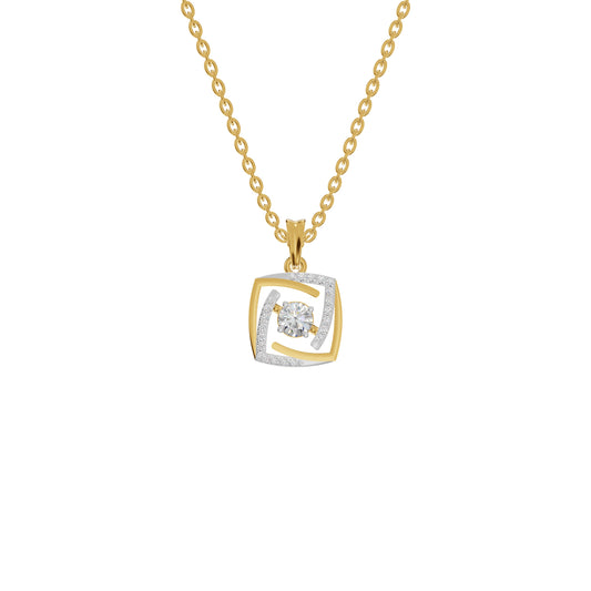Stardust Sonata Diamond Pendant 18 KT / Yellow Gold