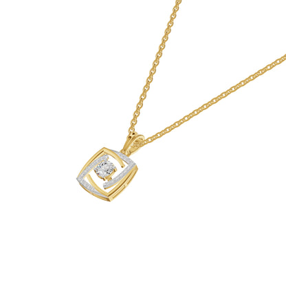 Stardust Sonata Diamond Pendant 18 KT / Yellow Gold