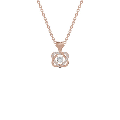 Twilight Enigma Diamond Pendant 18 KT / Rose Gold