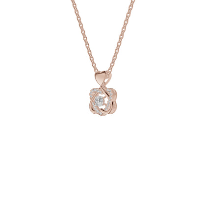 Twilight Enigma Diamond Pendant 18 KT / Rose Gold