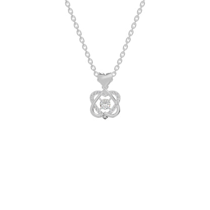 Twilight Enigma Diamond Pendant 18 KT / White Gold