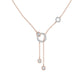 The Keepsake Diamond Chain Necklace 18 KT / Rose Gold