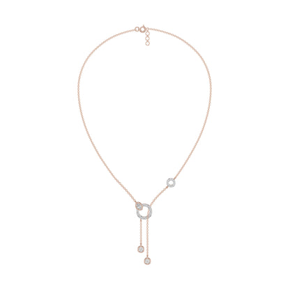 The Keepsake Diamond Chain Necklace 18 KT / Rose Gold