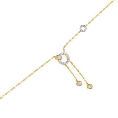 The Keepsake Diamond Chain Necklace 18 KT / Yellow Gold