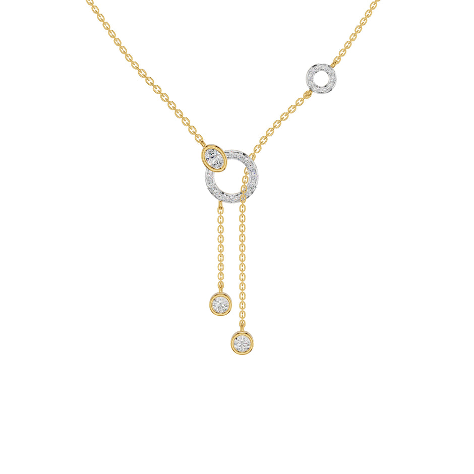 The Keepsake Diamond Chain Necklace 18 KT / Yellow Gold