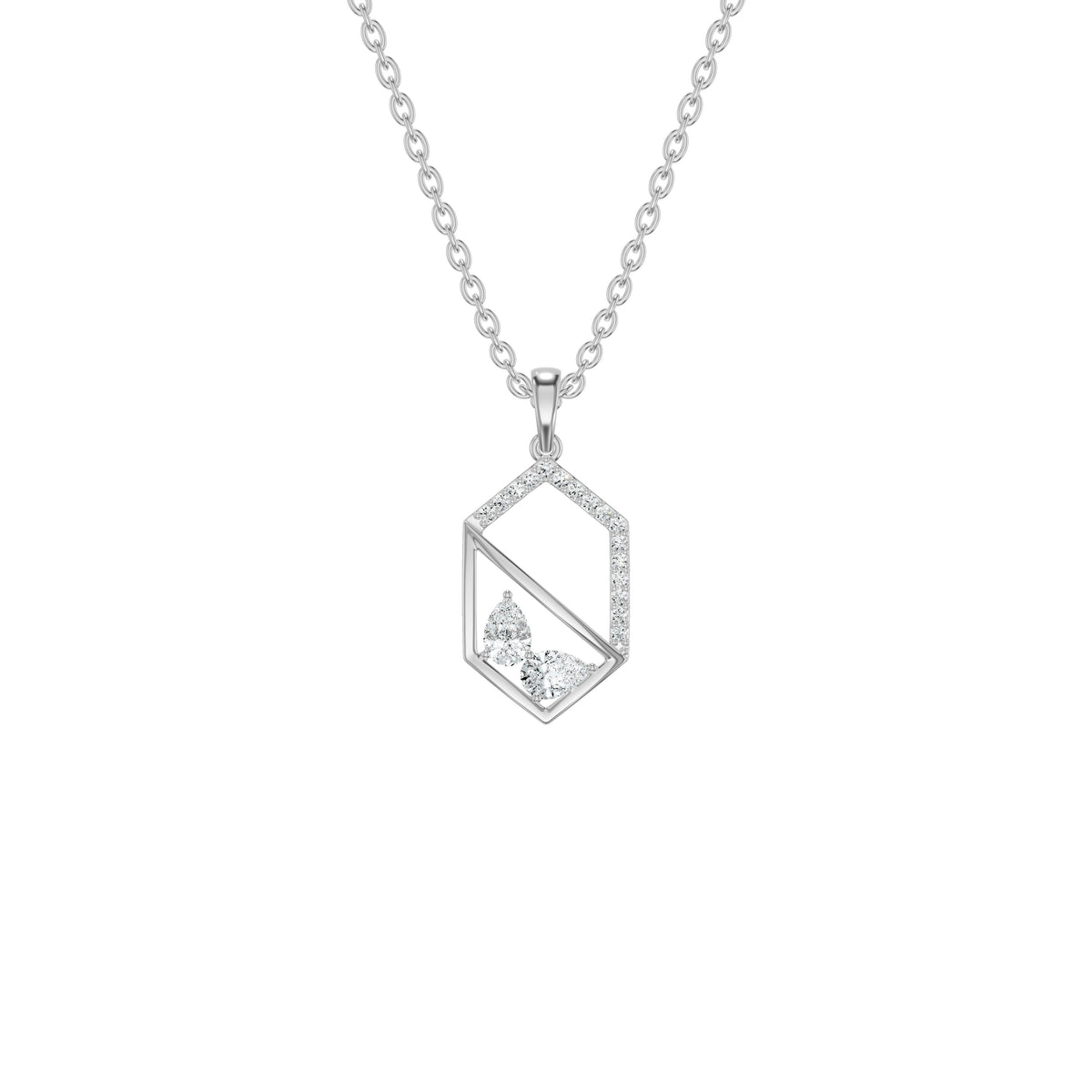 DPN000701 18 KT / White Gold