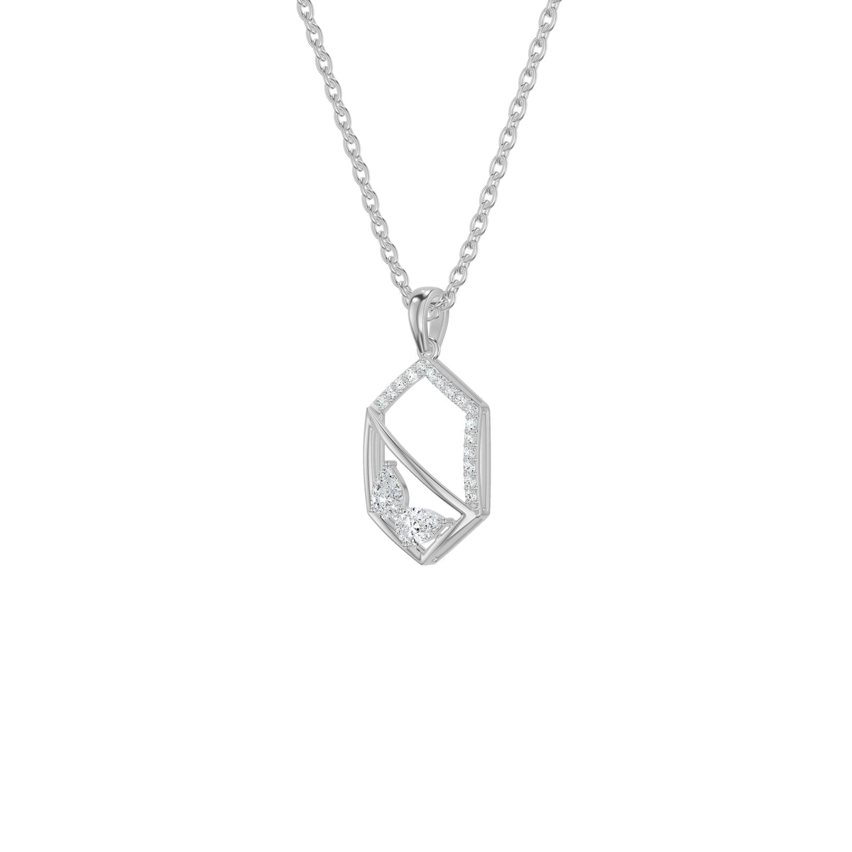 DPN000701 18 KT / White Gold