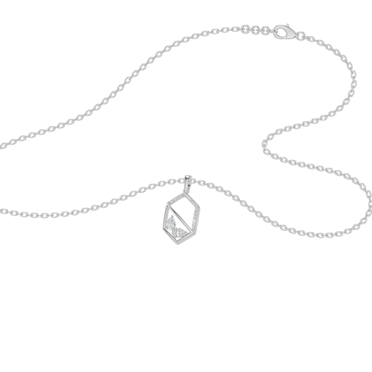DPN000701 18 KT / White Gold