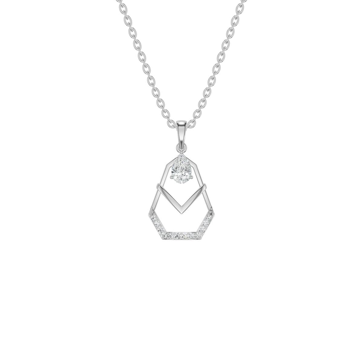 DPN000703 18 KT / White Gold
