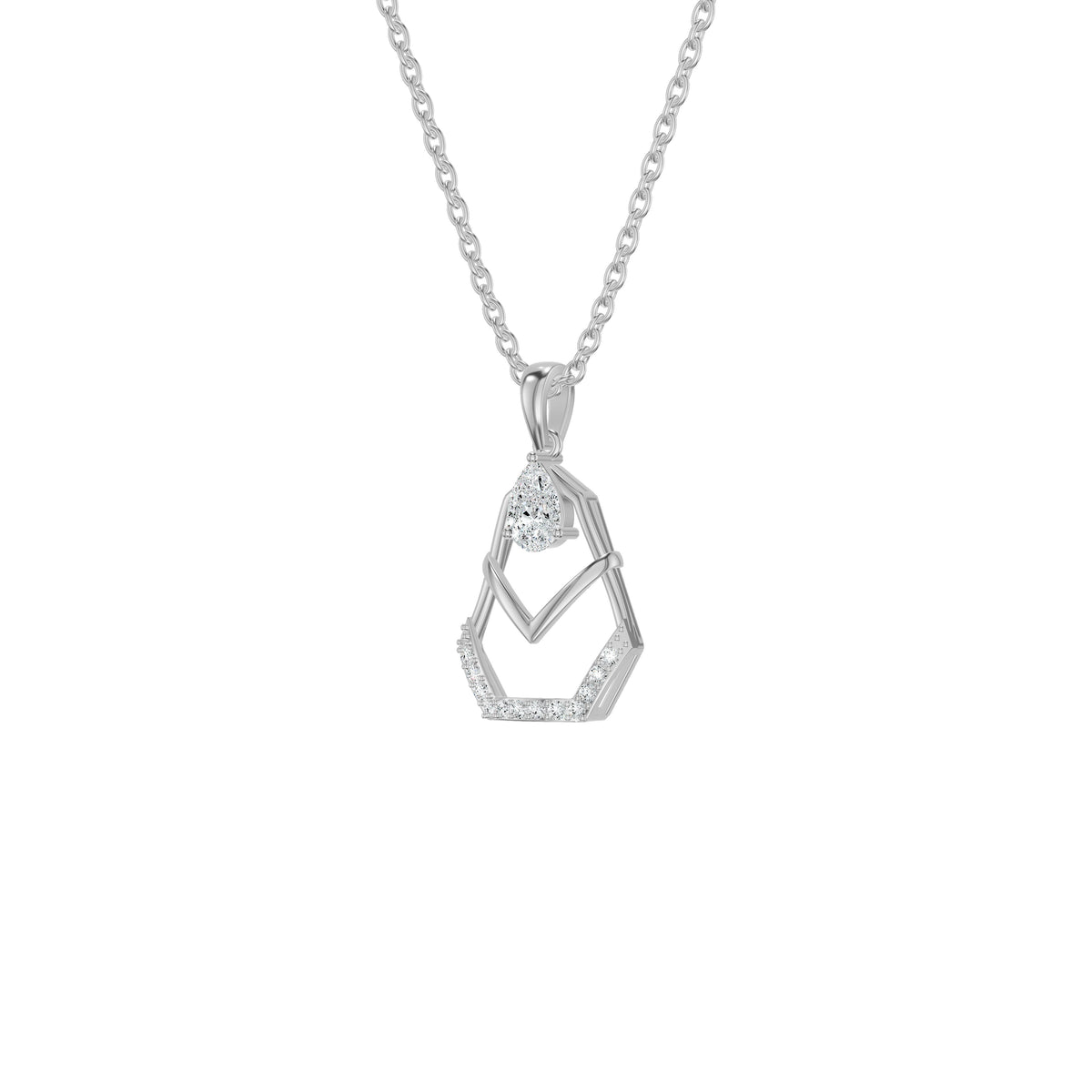DPN000703 18 KT / White Gold