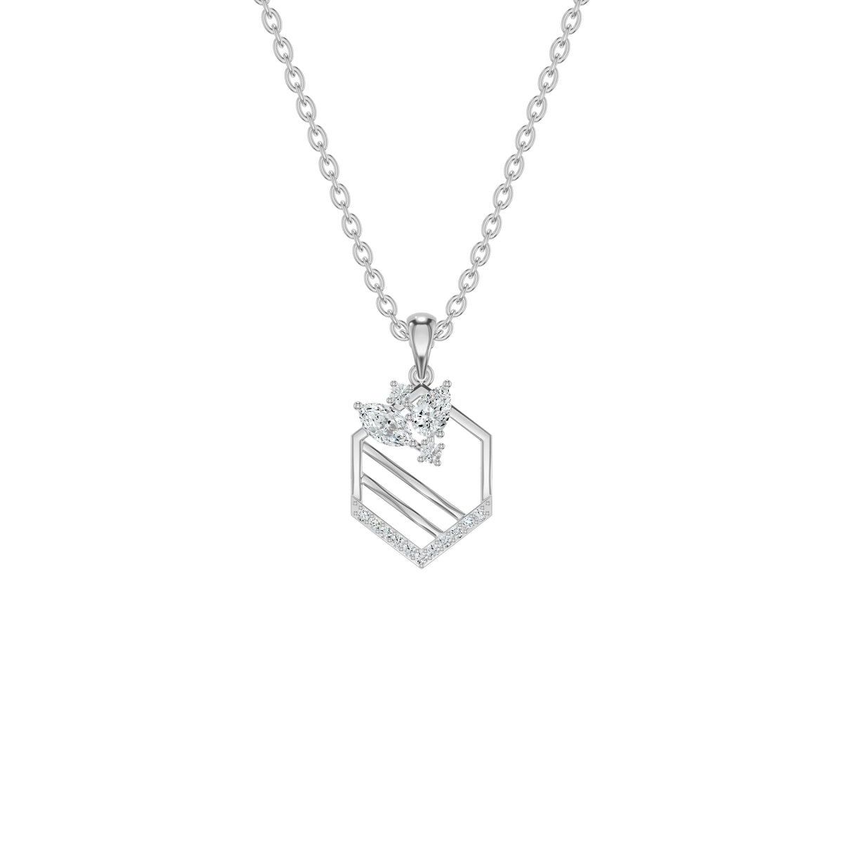 DPN000708 18 KT / White Gold