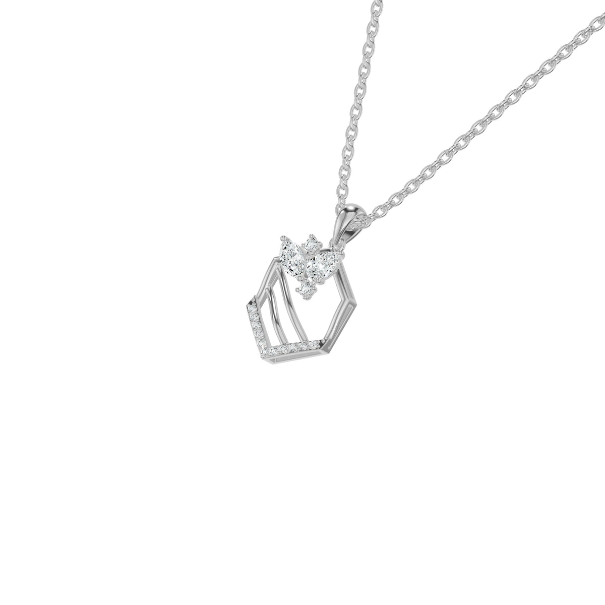 DPN000708 18 KT / White Gold
