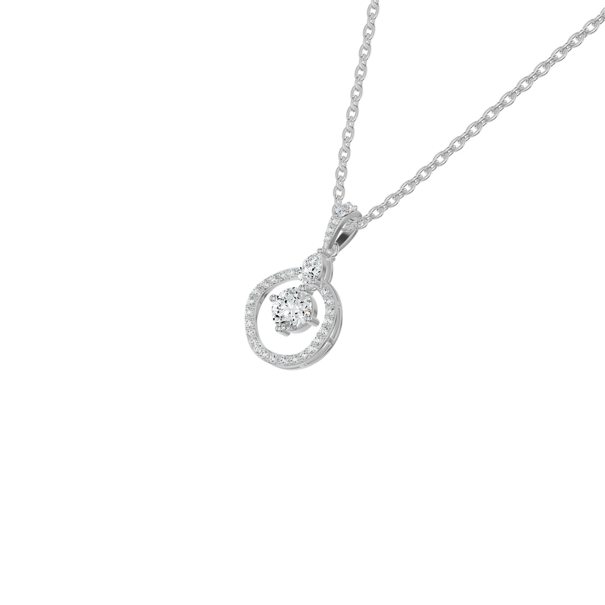 DPN000712 18 KT / White Gold