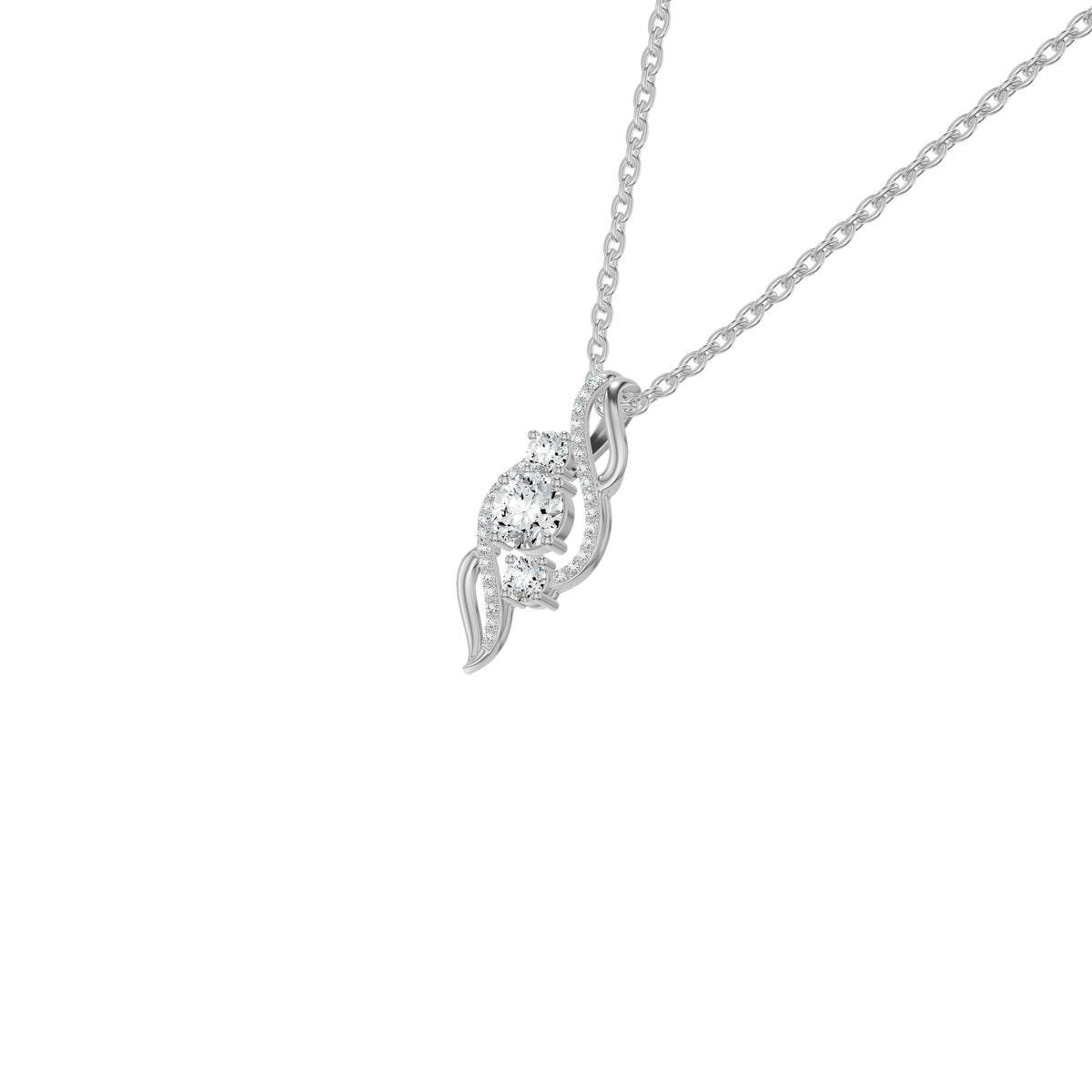 DPN000715 18 KT / White Gold