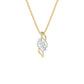 Veylisse Twist Diamond Pendant