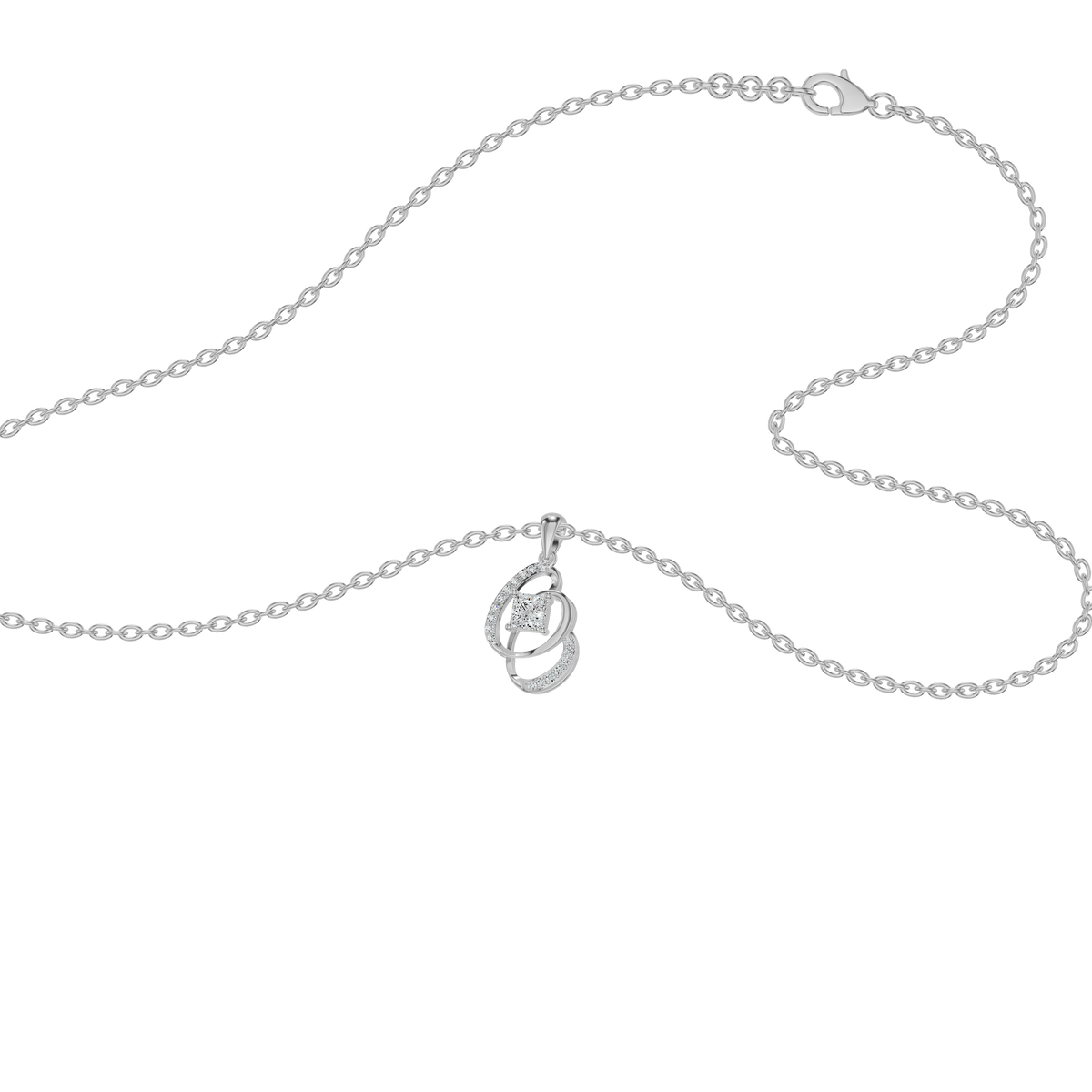 DPN000718 18 KT / White Gold