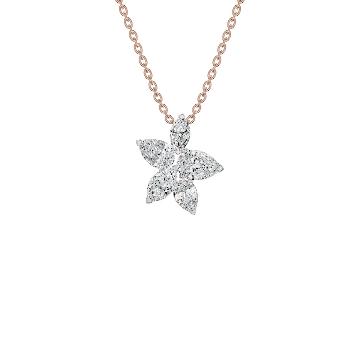 Florivelle Diamond Pendant